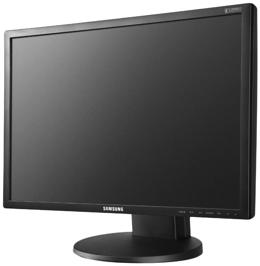 Samsung Syncmaster 2443Bw 24" Sort Pc Fladskærm
